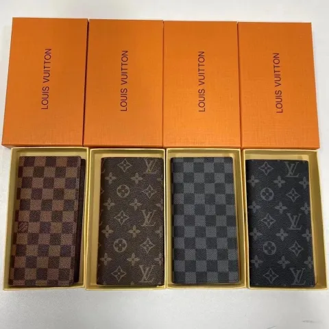 Monogram card wallet